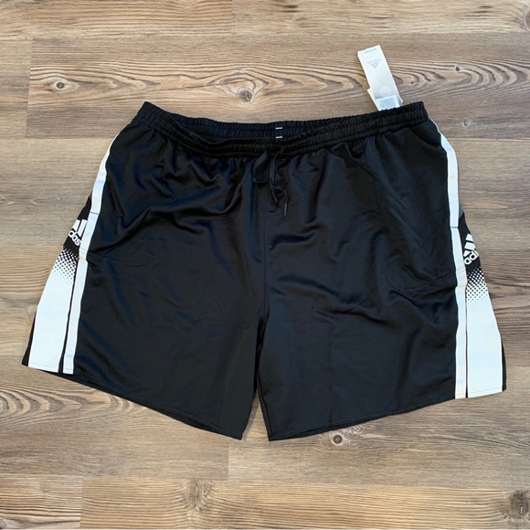 Adidas AEROREADY DESIGNED TO MOVE SPORT SHORTS Black Men’s 2XL NWT - Picture 2 of 5